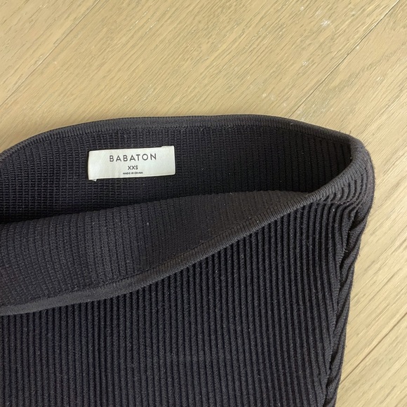 Babaton Sculp Knit Cropped Tube Top - Picture 3 of 4